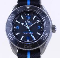  Omega Seamaster Ultra Deep Titan grey Dial Co-Axial 45,5mm 6000 Meter Diver B+P 