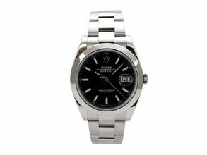 Thumbnail von Rolex Datejust 41 Edelstahl 126300 Schwarz Oyster-Band