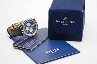 Thumbnail von Breitling Navitimer 1 B01 Chronograph 46 LC100 Fullset mit Breitling Garantie bis 2031