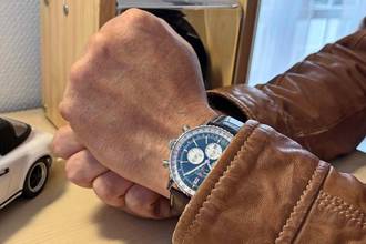 Thumbnail von Breitling Navitimer 1 B01 Chronograph 46 LC100 Fullset mit Breitling Garantie bis 2031