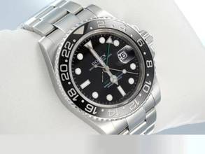 Thumbnail von Rolex GMT-Master II 116710ln 2015 Edelstahl Automatik Stahl Zweite Zeitzone Stainless Steel Oyster-band Chronometer Black Dial