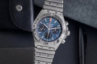  Breitling Chronomat 42 B01 42 Chronograph Automatik Ref. AB0134101C1A1 B&P 2021 