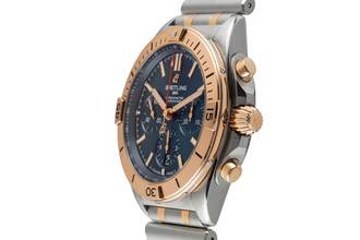 Thumbnail von Breitling Chronomat 42 B01 Stahl / Gold Automatik Ref. UB0134 B&P