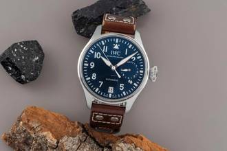 Thumbnail von IWC Große Fliegeruhr Big Pilot Automatik 7 Days Le Petite Prince Edelstahl Herren Ref. IW500916