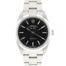  Rolex Air King Black Dial 
