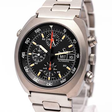  Sinn 142 Space Chrono Model 142 – Lemania 5100 Tritium – 142.M – like NEW 