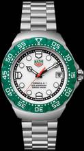  TAG Heuer Formula 1 Solargraph 38 Mm Green NEW FULL SET 