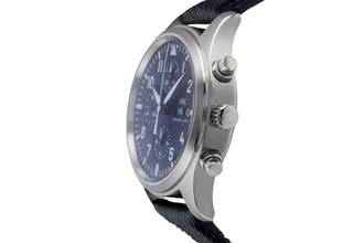 Thumbnail von IWC Fliegeruhr Chronograph Schaffhausen Fliegeruhr Chronograph Automatik Stahl Ref. IW371701