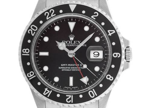  Rolex GMT-Master II Ref.16710 2003 Full Set sehr gut Vintage GMT Master II 