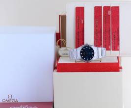 Thumbnail von Omega Constellation blue Diamond Dial 8802 Master Chronometer 34mm Petit Second B+P