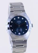 Thumbnail von Omega Constellation blue Diamond Dial 8802 Master Chronometer 34mm Petit Second B+P