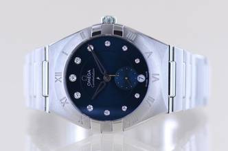 Thumbnail von Omega Constellation blue Diamond Dial 8802 Master Chronometer 34mm Petit Second B+P