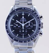 Thumbnail von Omega Speedmaster Professional Moonwatch Chrono Moonwatch Tritium Vintage 1980 Stahlband 861