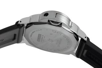 Thumbnail von Panerai Luminor Marina Logo 3 Days Stahl Handaufzug Herrenuhr Ref. PAM00777