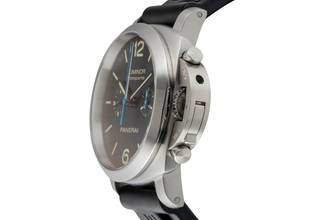 Thumbnail von Panerai Luminor 1950 Chronograph Rattrapante Stahl Automatik Ref. PAM00362 B&P