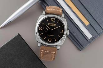  Panerai Radiomir 1940 3 Days Automatic Titan Automatik Herrenuhr PAM00619 B&P 2015 