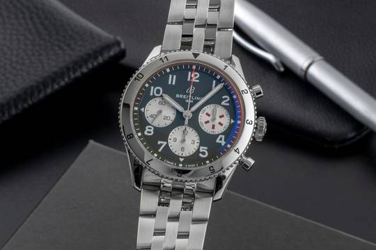  Breitling Classic AVI Chronograph Curtiss Warhawk Ref. A233802A1L1A1 B&P 2025 
