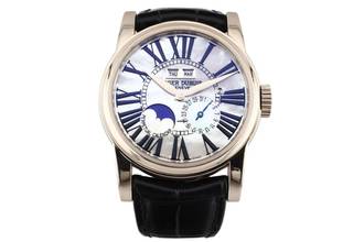Roger Dubuis Hommage Perpetual Calendar in 18k White Gold with MOP Dial - RD Service Papers - HO43 1439 0