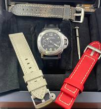 Thumbnail von Panerai Luminor Submersible FULL SET with Box and Papers +3 Bands in Top Condition