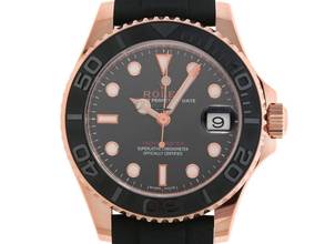  Rolex Yacht-Master 37 18kt Roségold Everose Ref.268655 2016 Full Set wie Neu Yacht-Master 18kt Roségold Everose Kautschuk Faltschließe 