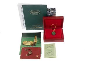Thumbnail von Rolex Lady-Datejust Ref.6917 1978 Box&Beschreibung sehr gut Vintage Datejust Lady open 6/9 18kt Gelbgold