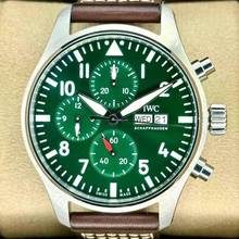 Thumbnail von IWC Pilot's Watch Chronograph 41 Green NEW FULL SET
