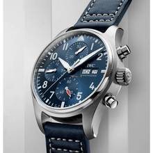 IWC Pilot Chronograph Watch NEW FULL SET