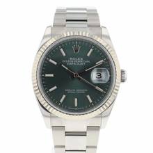  Rolex Datejust 36 Oyster Mint Green Dial 