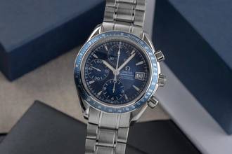  Omega Speedmaster Date Chronograph Automatik Stahl Herrenuhr Ref. 3212.80.00 