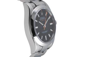 Thumbnail von Rolex Milgauss Black Dial Stahl Automatik Herrenuhr Ref. 116400 V-Serie B&P 2009