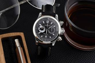 Thumbnail von Jaeger-LeCoultre Master Compressor Chronograph Stahl Automatik Ref. Q1758470 146.8.25 B&P