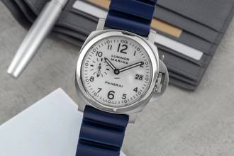 Panerai Luminor Marina Automatic White Dial Men's Watch Ref. PAM00049
