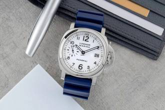 Thumbnail von Panerai Luminor Marina Automatic White Dial Men's Watch Ref. PAM00049
