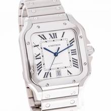 Thumbnail von Cartier Santos De Cartier 40x47 White – WSSA0018 – NEW & Unworn – 02/2026 Full Set