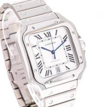 Thumbnail von Cartier Santos De Cartier 40x47 White – WSSA0018 – NEW & Unworn – 02/2026 Full Set
