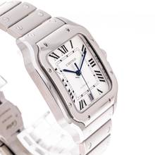 Thumbnail von Cartier Santos De Cartier 40x47 White – WSSA0018 – NEW & Unworn – 02/2026 Full Set