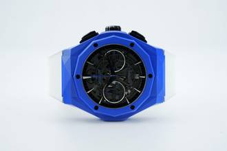 Thumbnail von Hublot Classic Fusion Aerofusion Orlinski - Blue Ceramic Case - 24 Months Warranty - 525.EX.0179.RX.ORL18 2018