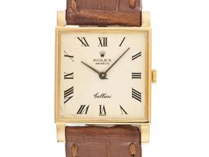 Thumbnail von Rolex Cellini Ref.3996 1977 Box&Beschreibung sehr gut Vintage Cellini 18kt Gelbgold