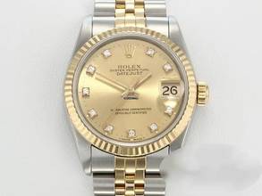  Rolex Datejust 31 Stahl Gelbgold 750 Diamanten Automatik Gold Stahl Stainless Steel 18kt Yellow Gold Jubilé-band Chronometer Oyster 