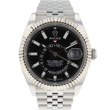 Rolex Sky-Dweller Steel Jubilee Black Dial 