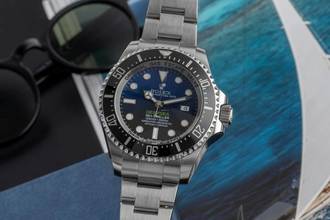  Rolex Sea-Dweller Deepsea Blue Dial Oyster Stahl Automatik Ref. 116660 B&P 2016 
