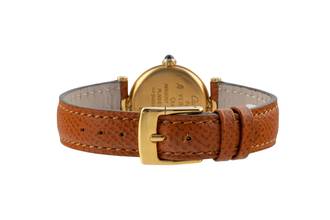 Thumbnail von Cartier Vendome must Vendome Louis Cartier SM Vermeil 925 Silber Damenuhr Ref. W1005354
