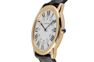 Thumbnail von Cartier Ronde Solo de Cartier 18K (0,750) Gold Medium Size Ref. W6700455 2988 B&P 2017