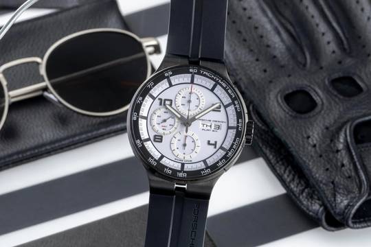  Porsche Design Flat Six Stahl Automatik Herrenuhr Ref. 6350.43.74.0275 Box 