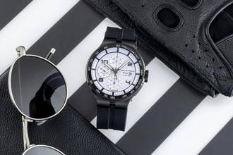 Thumbnail von Porsche Design Flat Six Stahl Automatik Herrenuhr Ref. 6350.43.74.0275 Box