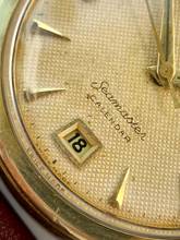 Thumbnail von Omega Seamaster Serviced Seamaster Honeycomb Dial Vintage Automatic Automatik ref 2757 Bumper 2757