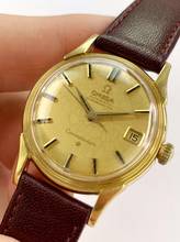  Omega Constellation Solid Gold Vollgold De Luxe Vintage Automatic Automatik 14394 14393 