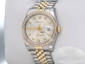 Thumbnail von Rolex Datejust 36 36mm 116243 2014 Stahl Gelbgold 750 Diamanten Automatik Stainless Steel 18kt Yellow Gold Jubilé-band Chronometer Oyster