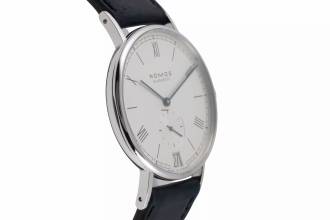 Thumbnail von NOMOS Ludwig 38 Handaufzug Datum Edelstahl Herrenuhr Glasboden Ref. 231 Klassiker