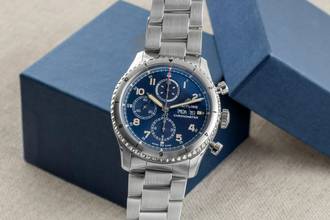 Thumbnail von Breitling Aviator 8 Chronograph Stahl Automatik Herren Ref. A13316 Box & Papiere